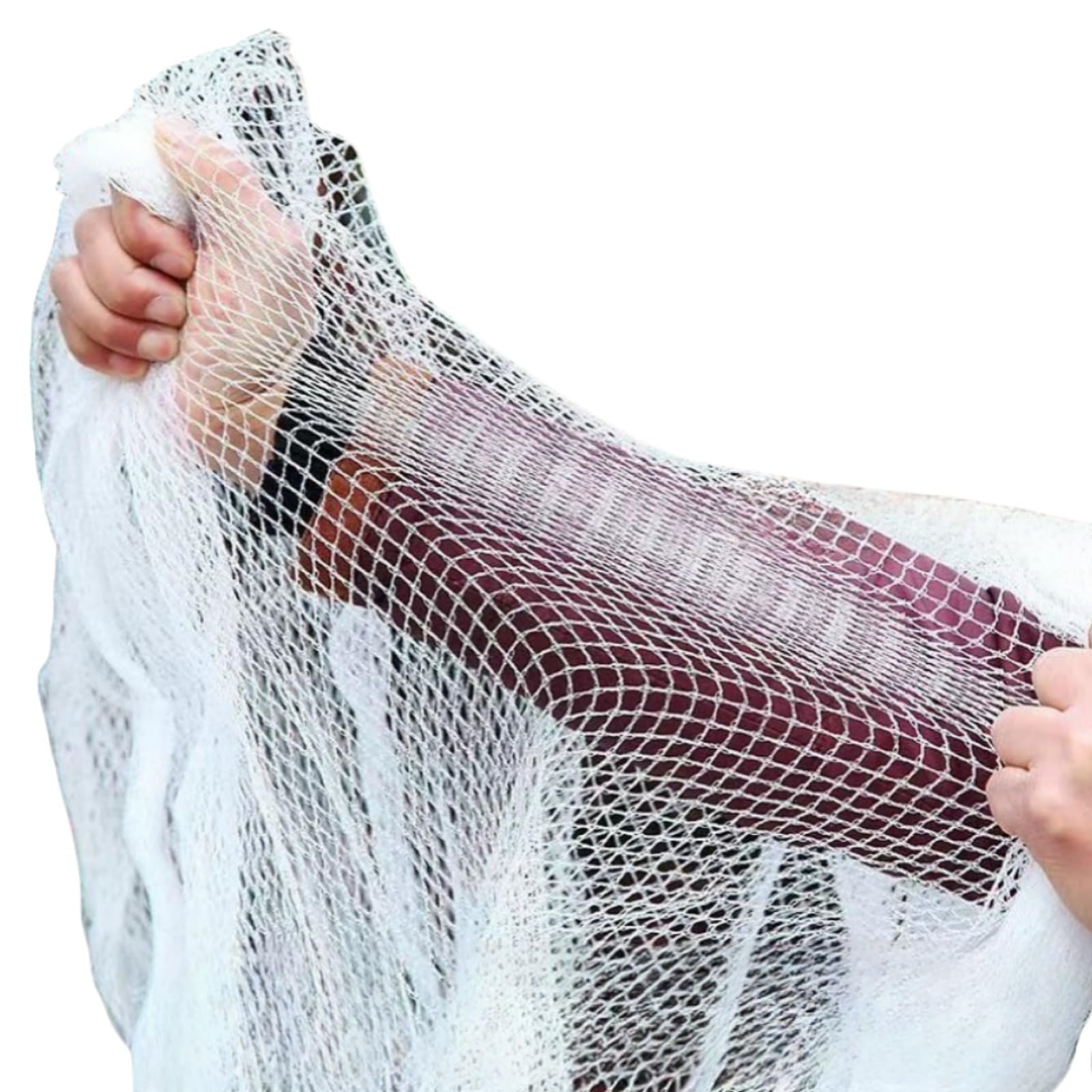 Red antigranizo para plantas, jardines y árboles, 5 mm de grosor, reutilizable y cortable, protección perfecta para frutas y verduras, ideal para invernaderos y huertos