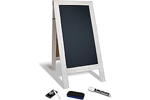 Eye-Catching Sandwich Signs for Sidewalks: Better Office Products Extra Large Chalkboard