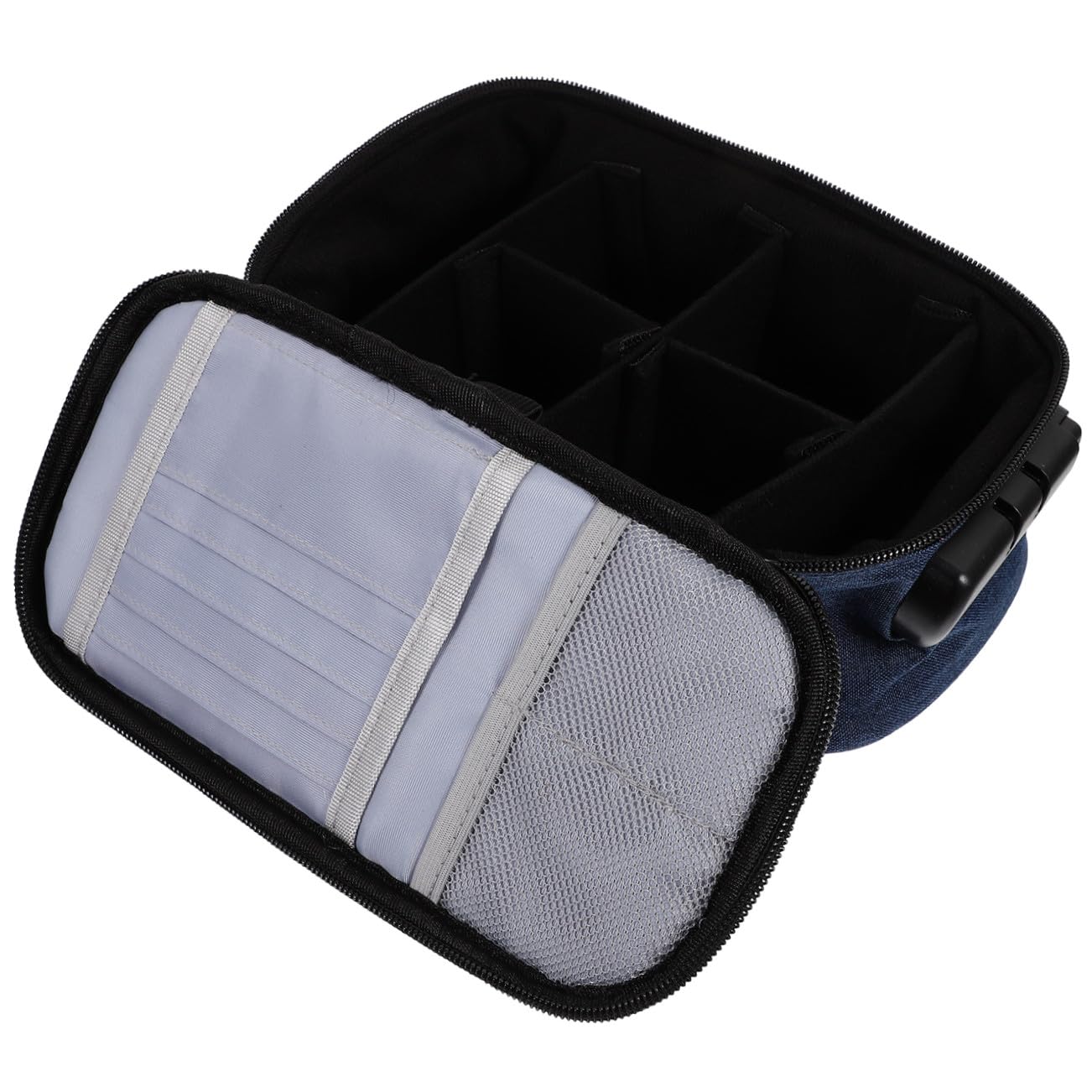 Anneome Borsa da Toeletta Multi-scomparto Custodia per Cosmetici da Viaggio Borsa per Trucco Portatile Cerniera Organizzazione Articoli da Toeletta