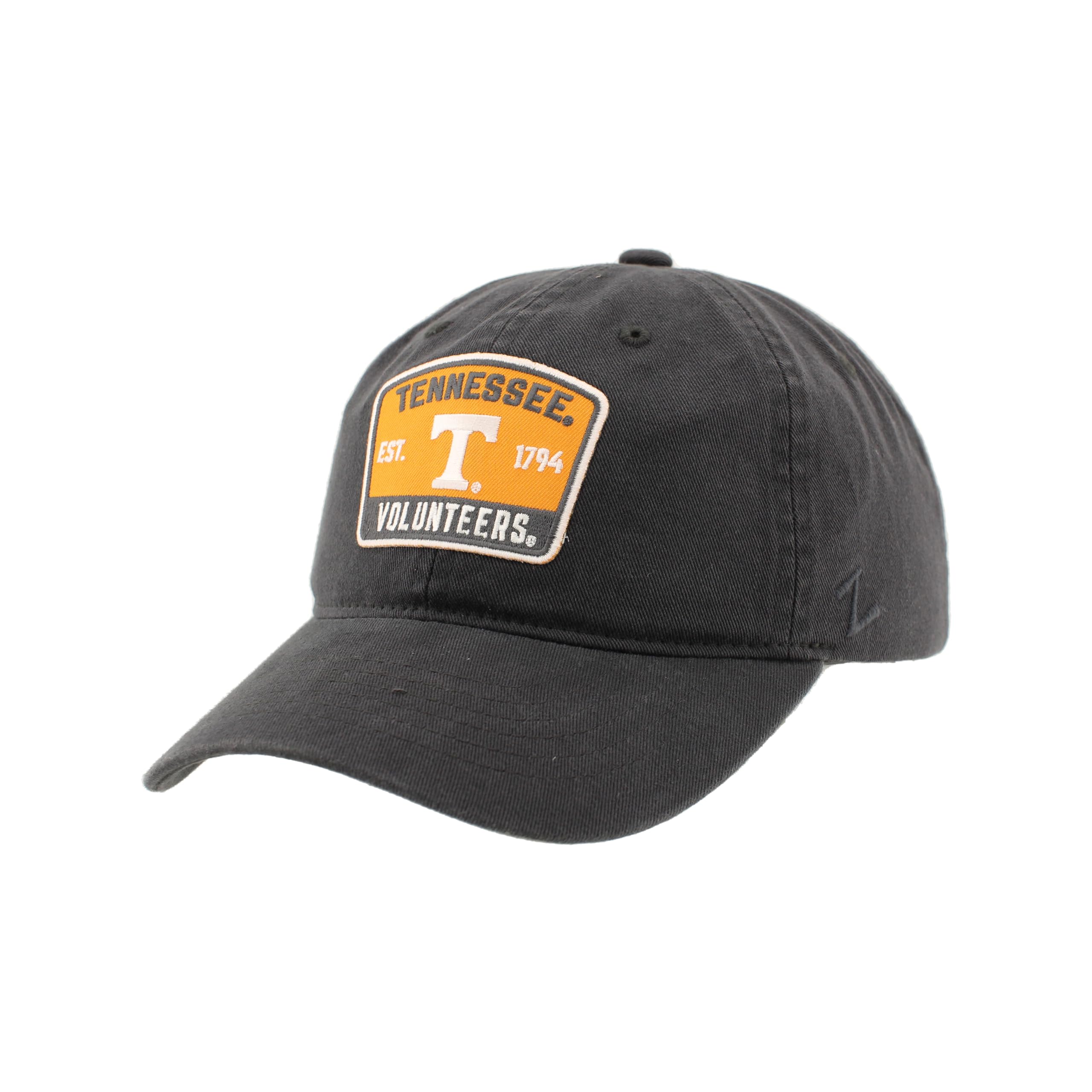 ZHATS Men's Standard NCAA Officially Licensed Hat Scholarship Patch Charcoal Switchback