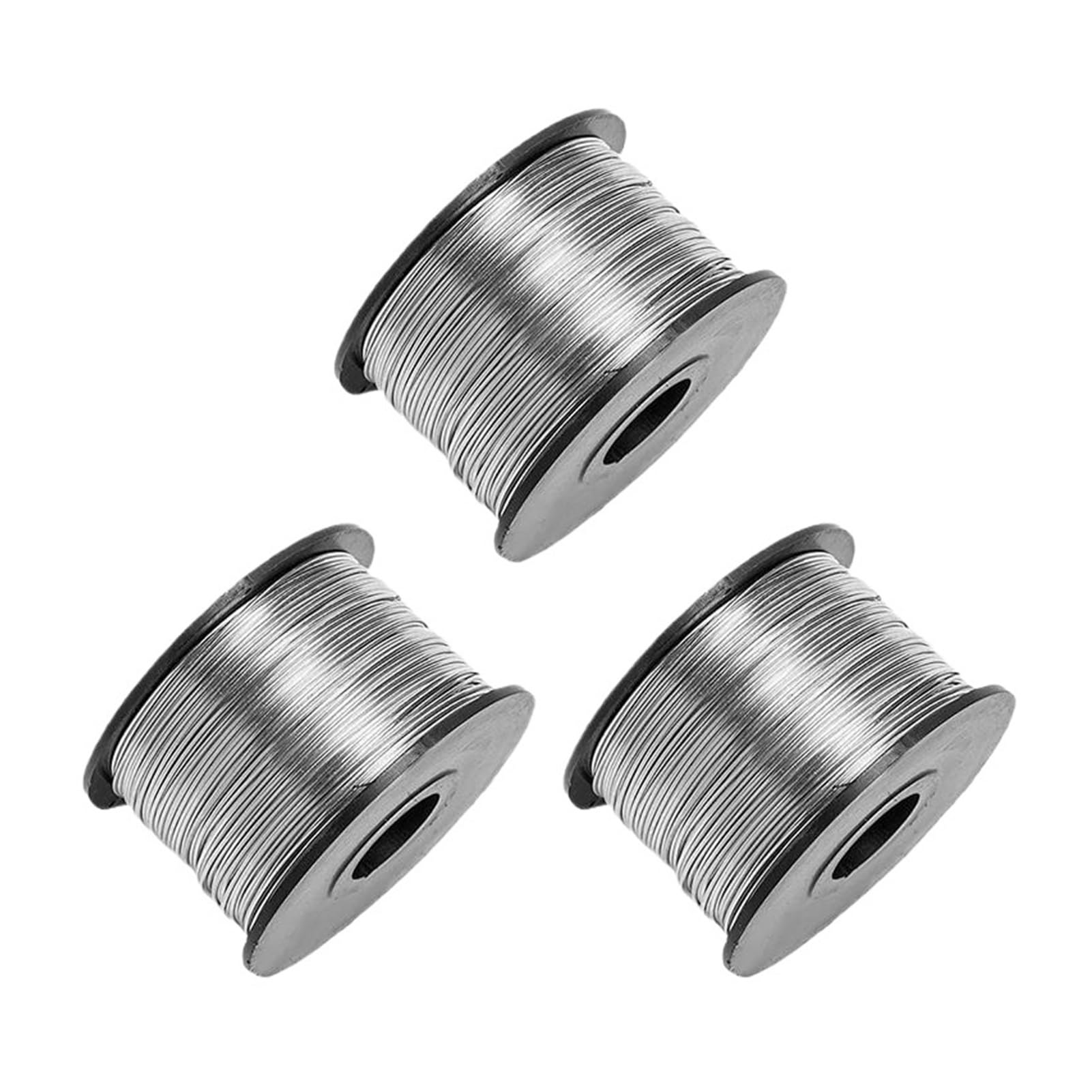 Alambre para atar barras de refuerzo Paquete de 1/2/3 piezas de alambre de acero for atar varillas corrugadas, 0,8 mm de diámetro, 110 m(A3)
