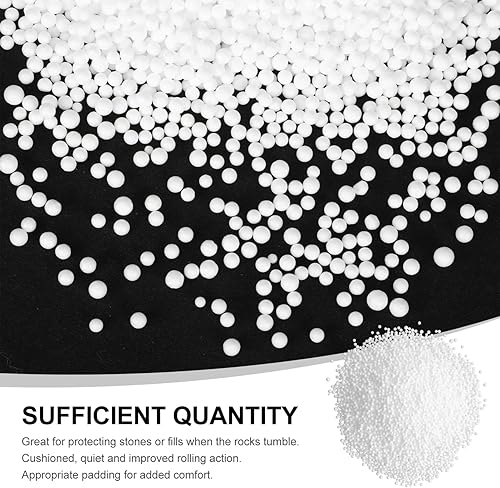 Miniatura 5 de VICASKY Bolas de relleno de espuma seguras, ligeras, elásticas para manualidades, decoración floral