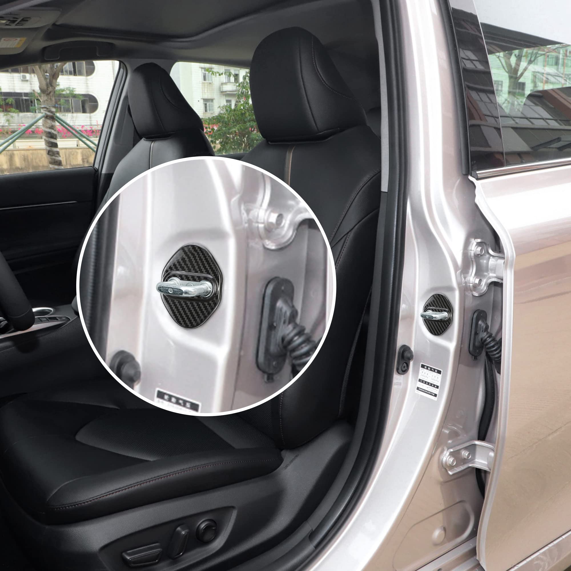 Amazon.com: TOMALL 4pcs Car Door Lock Latches Cover Protector