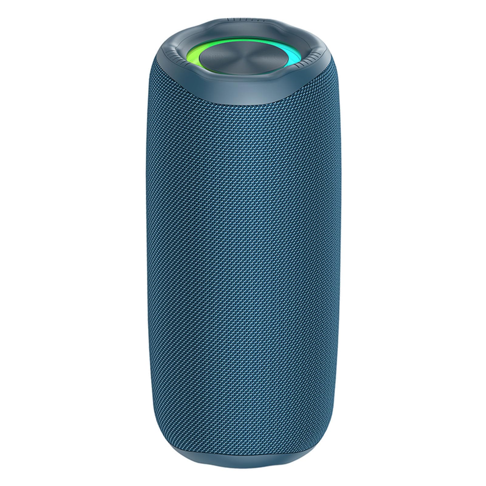Ejoyous Altoparlante Portatile Wireless con Driver Full Range da 52 Mm, Altoparlante Wireless BT 5.4, Luci RGB, 3600 MAh Ricaricabile, Portata 10 M per Giochi all'aperto per Feste in Casa (BLUE)