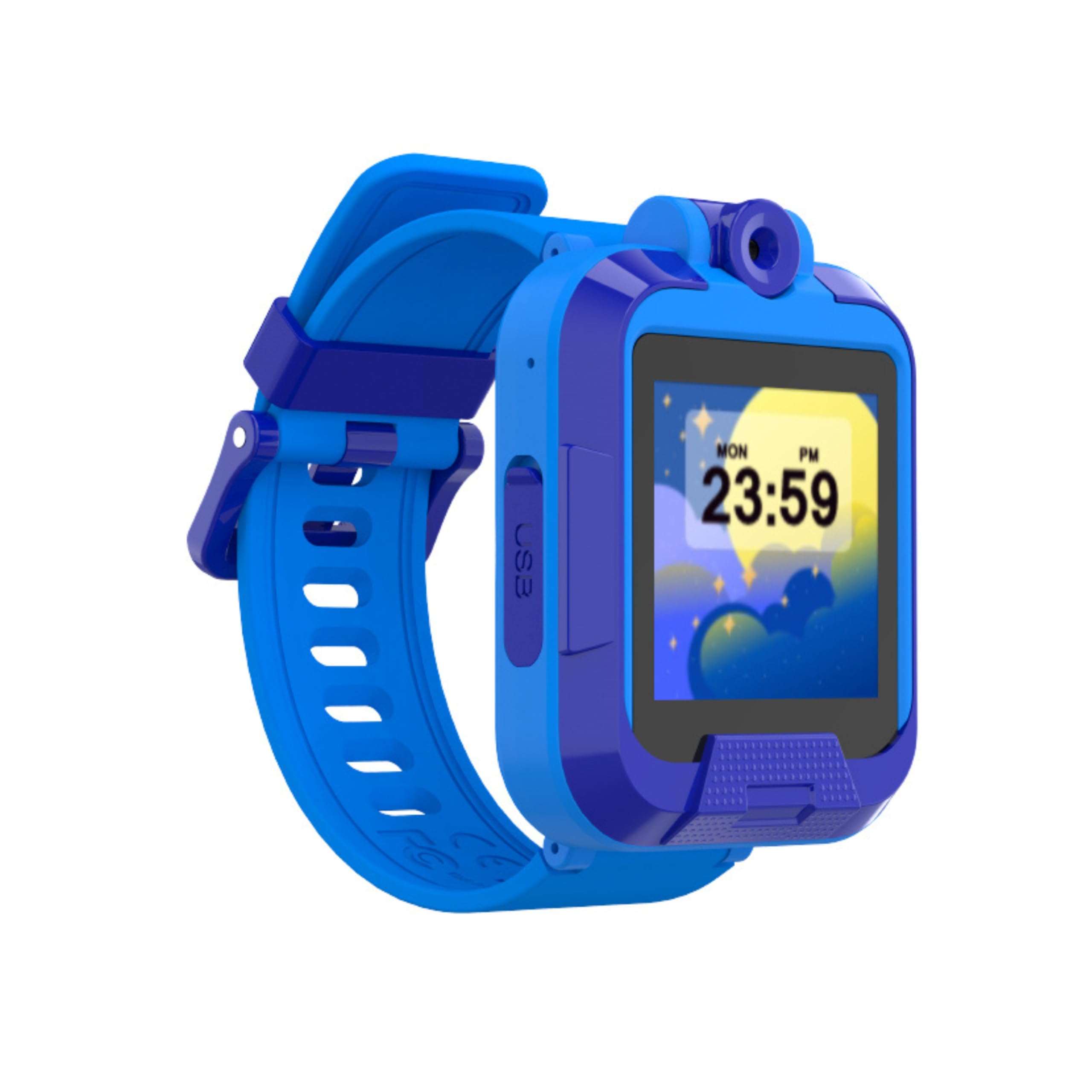 ODS | Radiocom Smartwatch Bambini con Camera 128 MB Blu, Orologio Digitale Bambino, Smart Watch per bambini