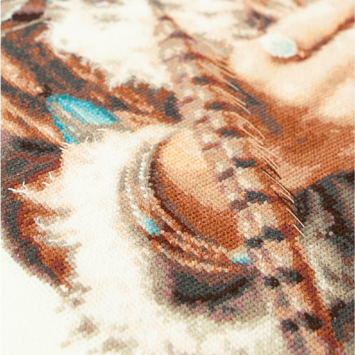 Magic Needle Boho Girl Counted Cross Stitch Kit 27x43cm