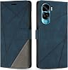 Case for Honor 90 Lite, PU Leather Flip Wallet Case Magnetic Closure Cover Card Slots Phone Case for Honor 90 Lite, Blue