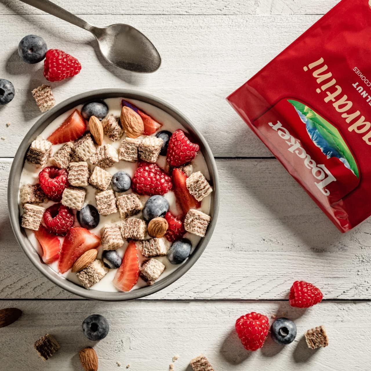 Loaer Quadratini Wafer Hazlenutx