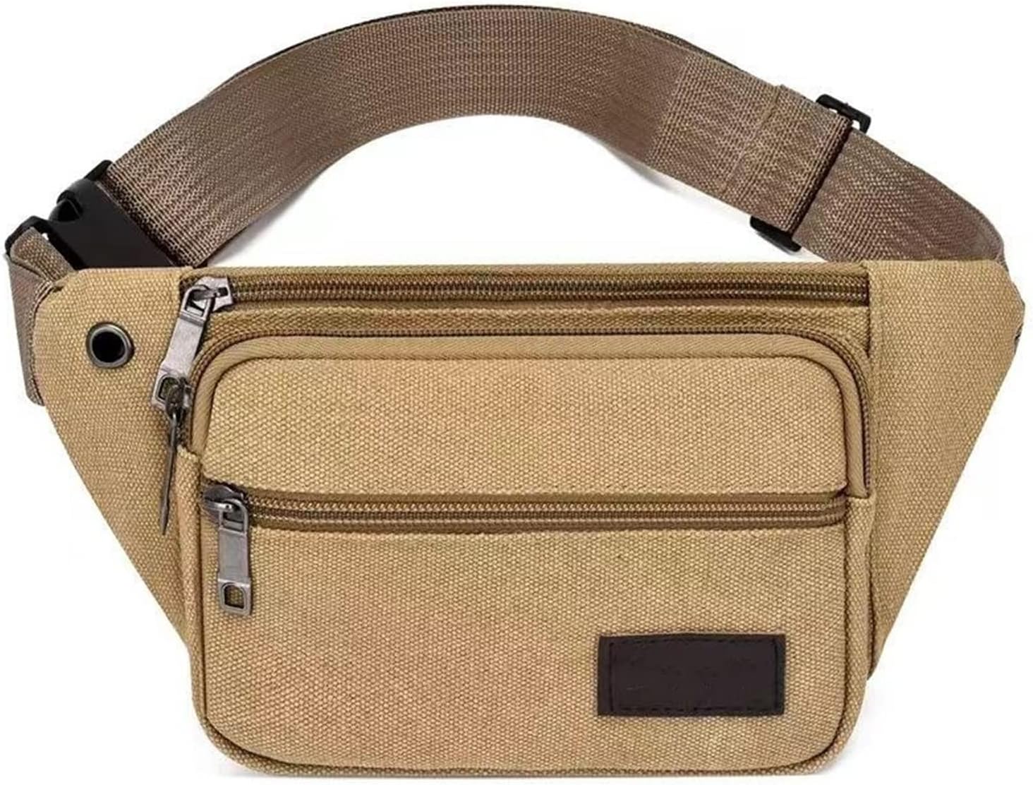 Men's Purse Retro Large Capacity Single Shoulder Cross-body bag Casual Chest