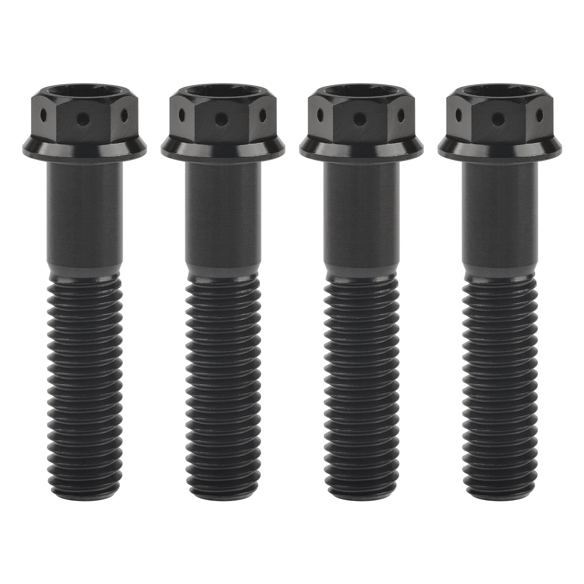Tornillos de cabeza hexagonal de titanio M10x45mm para automoción y chasis 8