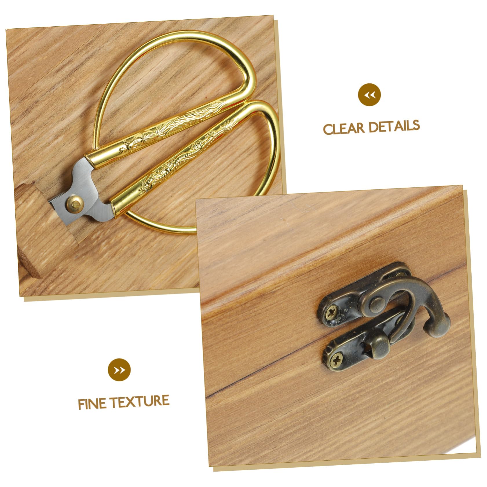 Kit D'outils de Couture Vintage pour Mère, 1 Ensemble Boîte Bois