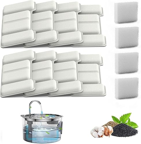 Miniatura 9 de Pawdrate - Fuente de agua para perro, dispensador automático de agua para perros y gatos con bomba silenciosa, gran capacidad de 3.2 L, 3 modos de