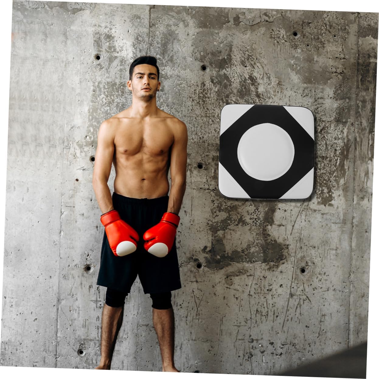 Heavy Duty Wall Mount Boxing Pad for Home Thickened Punching for Indoor Training Height Sturdy Pu Material Easy Installation Fitness Equipment for Teens and Adults