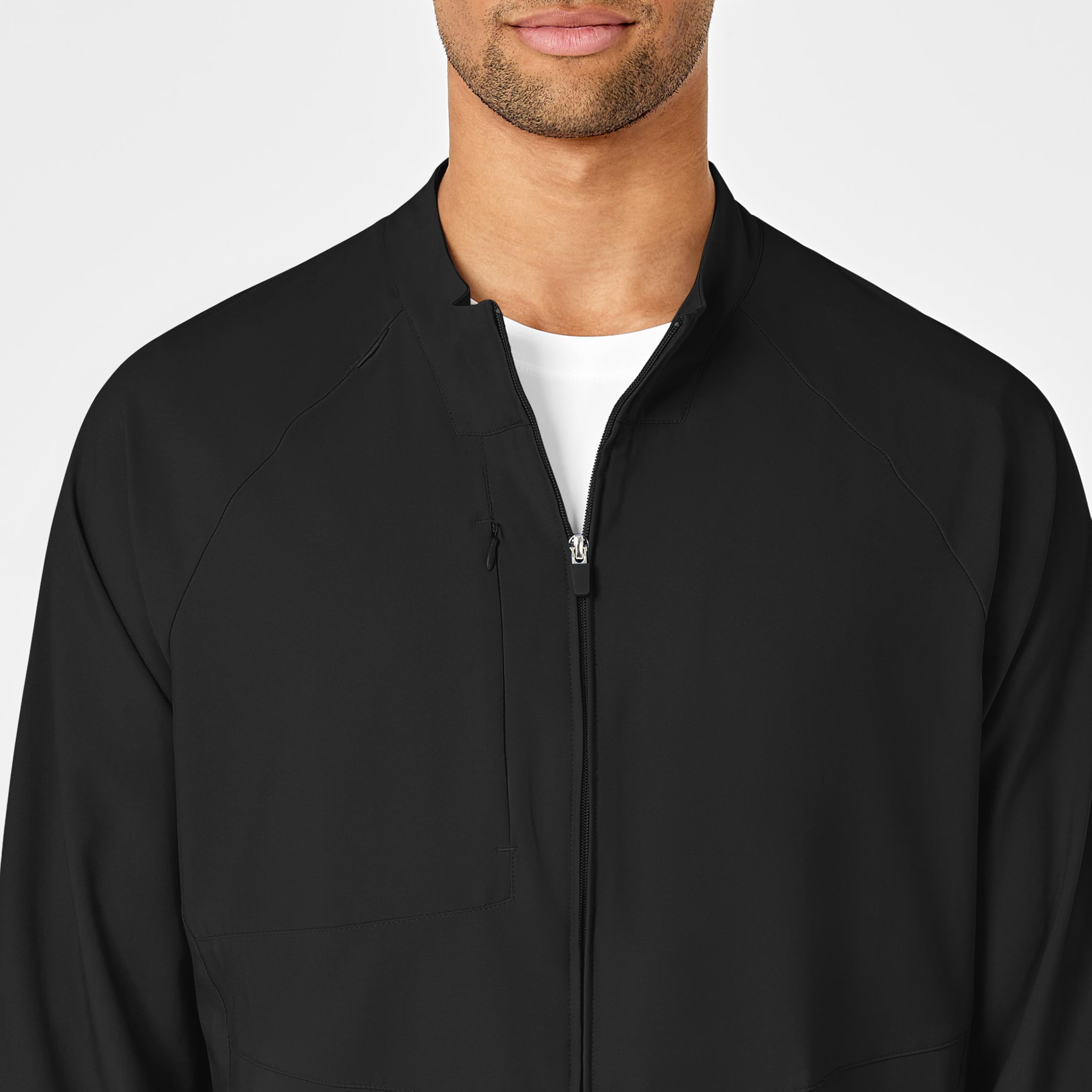 WonderWink Zip-front Warm-up Jacket Chaqueta de calentamiento con cremallera frontal Hombre