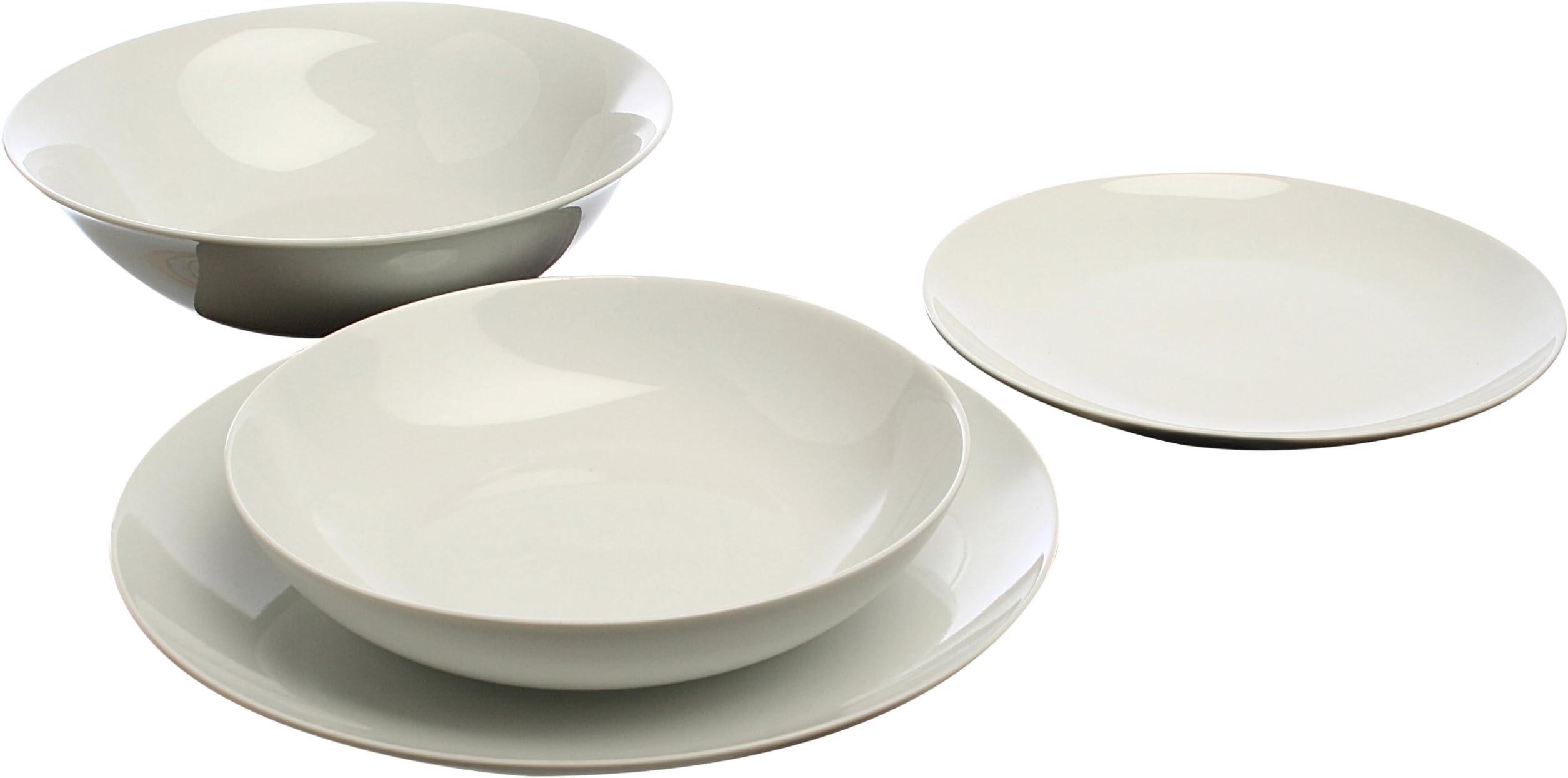 Tognana servizio da tavola con 18 piatti rotondi Shadow Moon blu