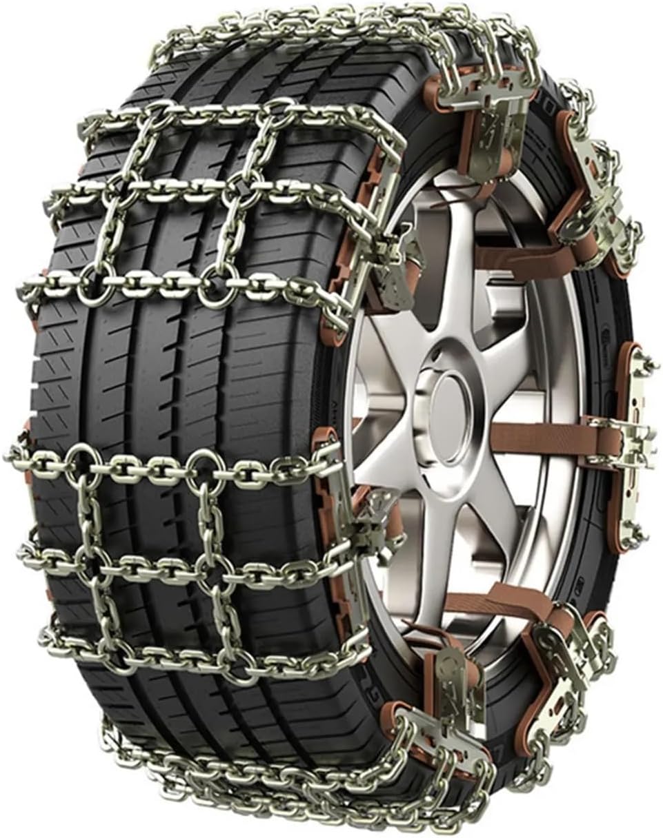 Winter Car Tire Snow Chain Manganese Automobile Snow Tire -skid Tires Chain Tool Car Accessories