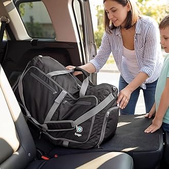 Bago Large Foldable Duffel Bags for Traveling Women & Men - 80L Packable Duffle Bag for Travel with Shoe Compartment - Water Repellant, Heavy Duty, Lightweight Folding & Collapsible (Black)