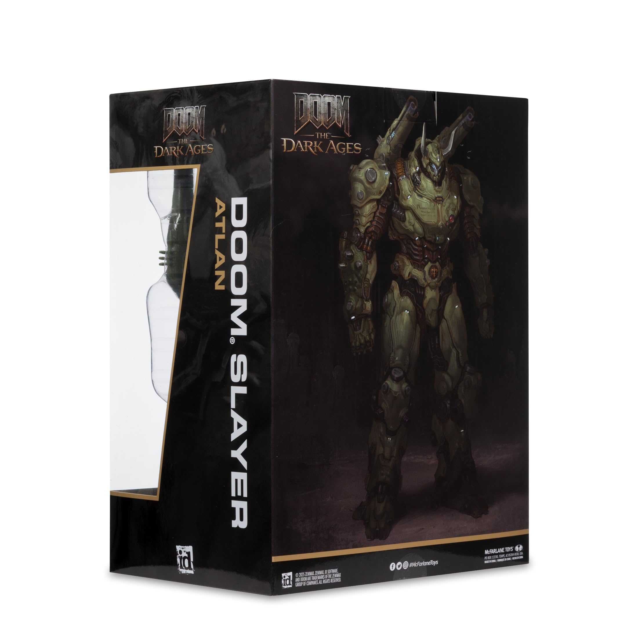 McFarlane Toys - Doom: The Dark Ages Doom Slayer Atlan 30 cm figurka | Doom The Dark Ages 30 cm Figurka Deluxe - Doom Slayer Atlan
