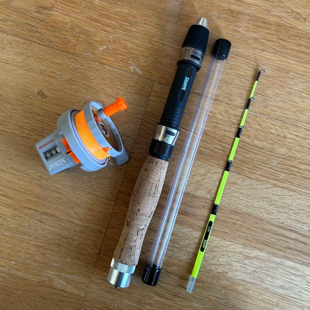 わかさぎ穂先 疾風龍刃2本セット 疾風 2024 2025 穂先 龍刃 2本セット