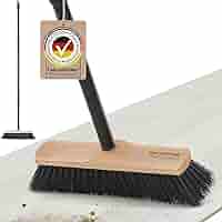 Hausfelder Scopa Da Esterno 40 Cm - Con Manico, Setole Resistenti, Per Giardino E Industria - Foto 5