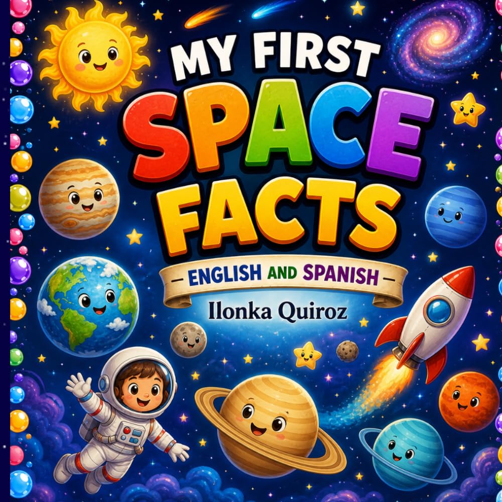 My First Space Facts – English and Spanish (My First Words in English and Spanish)