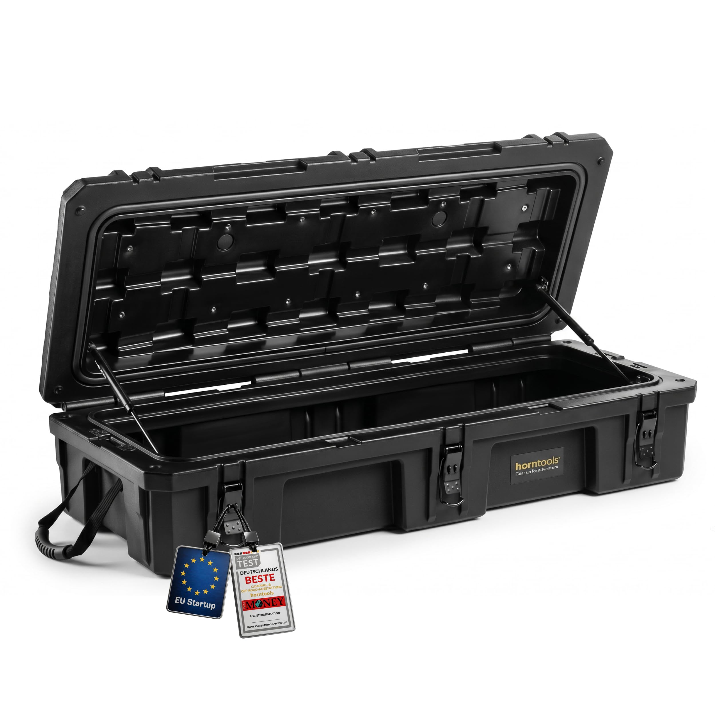 horntools Offroad Dachbox Auto - 98 L, Wasserdicht - Overlanding & Camping