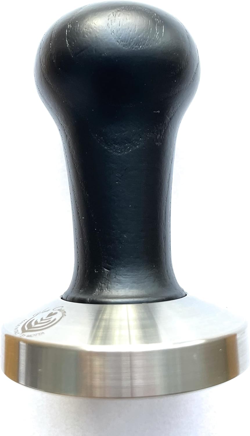 VIA CREMA Coffee Tamper 53 mm Espresso Tamper Calibrated Coffee Machine Accessories MADE IN ITALY