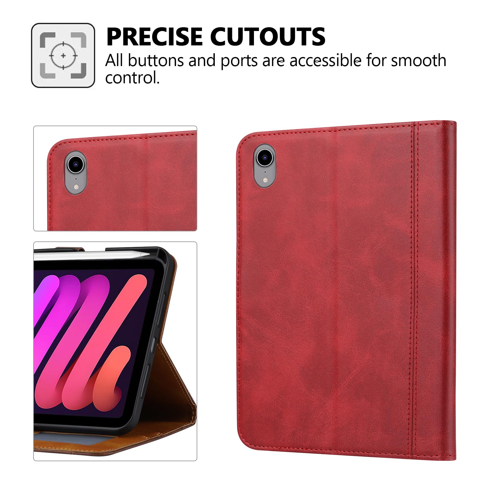Amazon.com: Folio Case for iPad mini 7th/6th Generation (2024/2021
