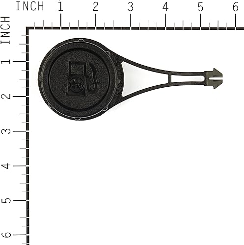Vista 2 de Briggs & Stratton #799585, tapa de depósito de combustible con anclaje Briggs & Stratton , reemplaza a Old Briggs #799684
