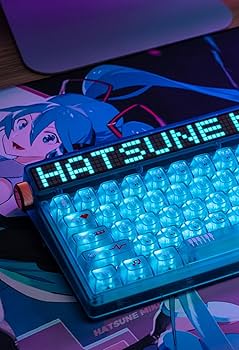 ゲームセンター限定非売品・未開封:初音ミク「キーボード②」 初音ミク コラボ ゲーミングキーボード