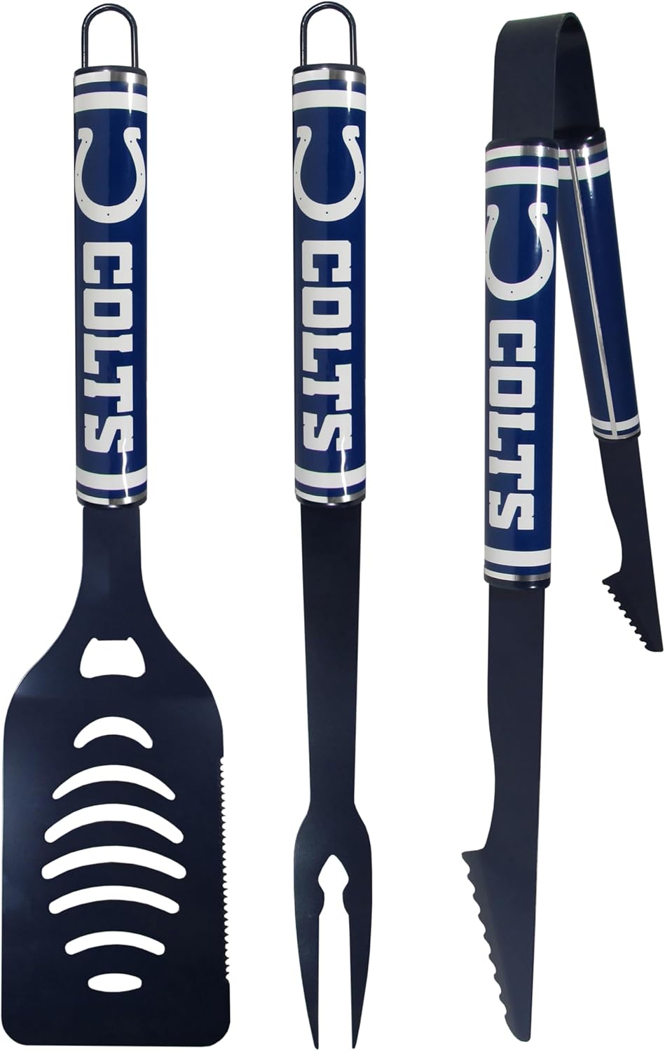 Siskiyou Sports NFL Indianapolis Colts 3 pc Color BBQ Tools, One Size, Team Colors