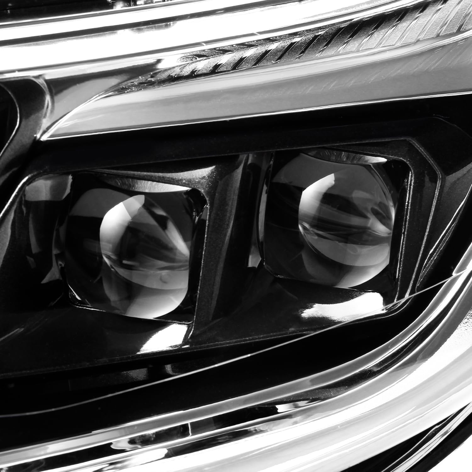 AKKON - Fit 2013 2014 2015 Toyota Avalon 13-15 OE Style Headlights Black Housing Assembly Headlamp Driver Left Side