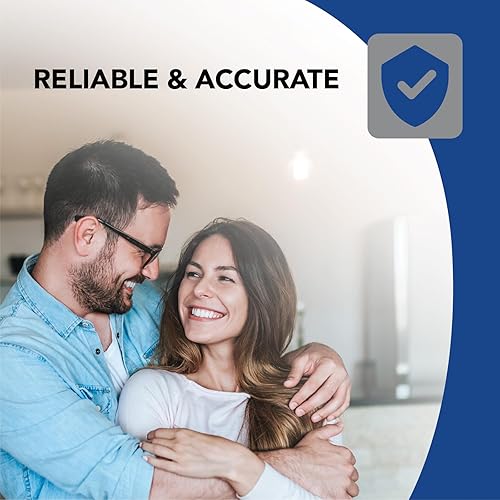 Miniatura 3 de Zewa Termómetro infrarrojo giratorio de 4 vías  Tecnología de frente no táctil  Lectura rápida de 1 segundo  Detección de distancia  Pantalla LCD de