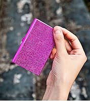 Vista 7 de Tarjetero, Rosa rojo, Bling