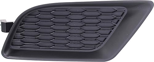 EVAN FISCHER Cubierta de luz antiniebla compatible con Dodge Charger 2011-2014, parte delantera negra, lado del pasajero CH1039131