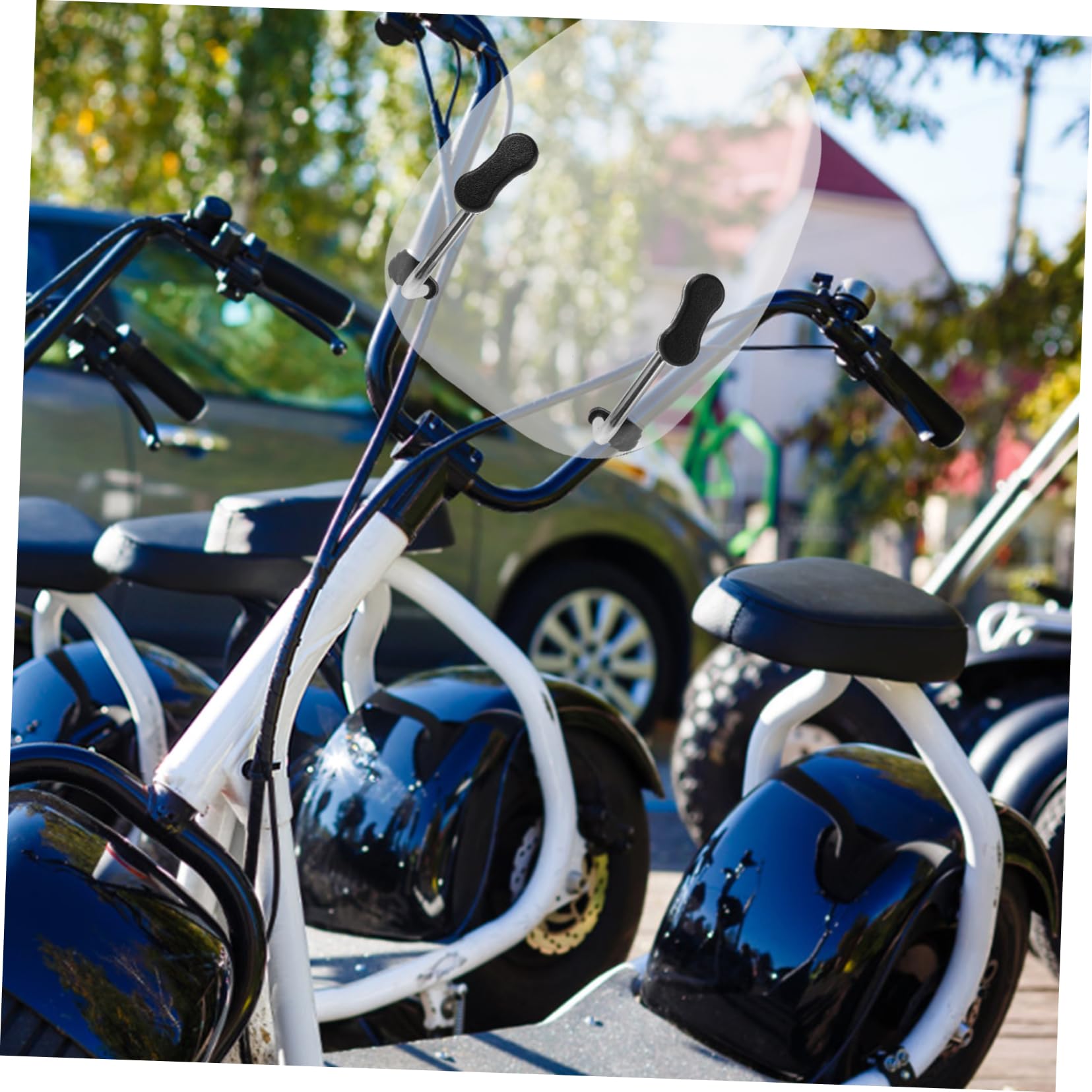 Sosoport Deflettore Antivento Anteriore per Seggiolino Ragazzo Ragazza Scooter Elettrico in Pc, Protezione Frontale per Sicurezza Migliorata, Accessorio per Passeggiate per Ragazzo Ragazza