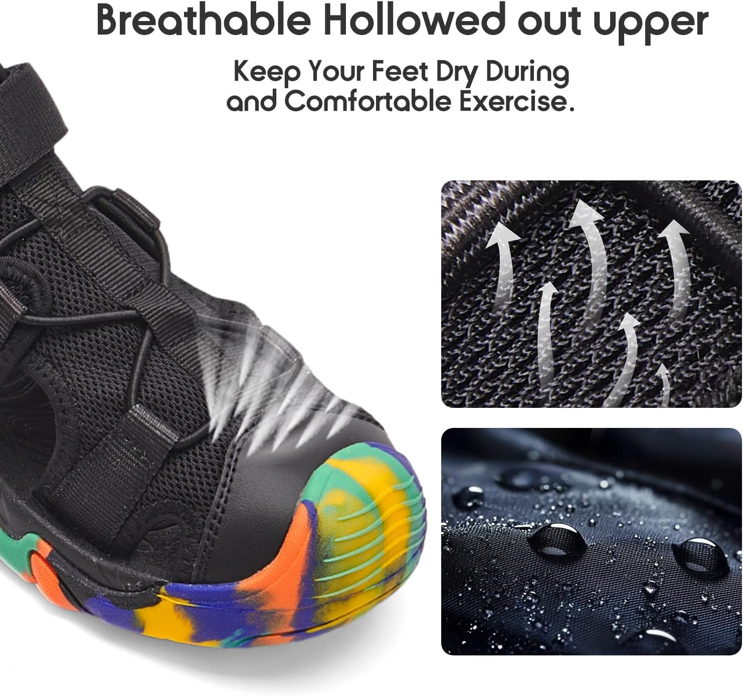 Balabala Kids Sandals Boys Sandals Girls Sandals Outdoor Sports Sandals Non-slip Summer Athletic Sandals Beaches Sandals
