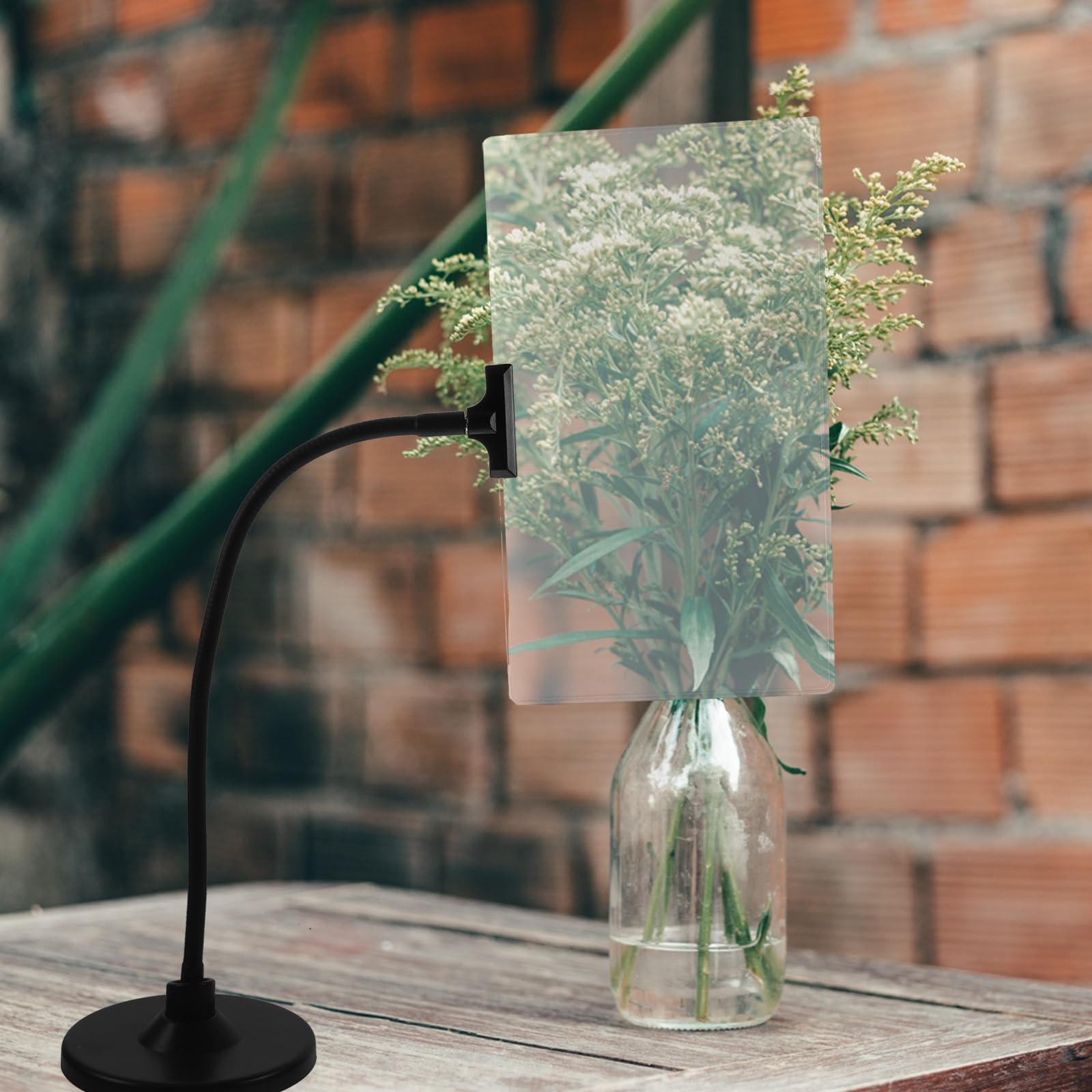 Tischlupe mit Fresnel Linse und Flexiblem Schlauch 4 Fache Vergrößerung für Stickerei und Wartungsarbeiten für Hobby und Handwerk