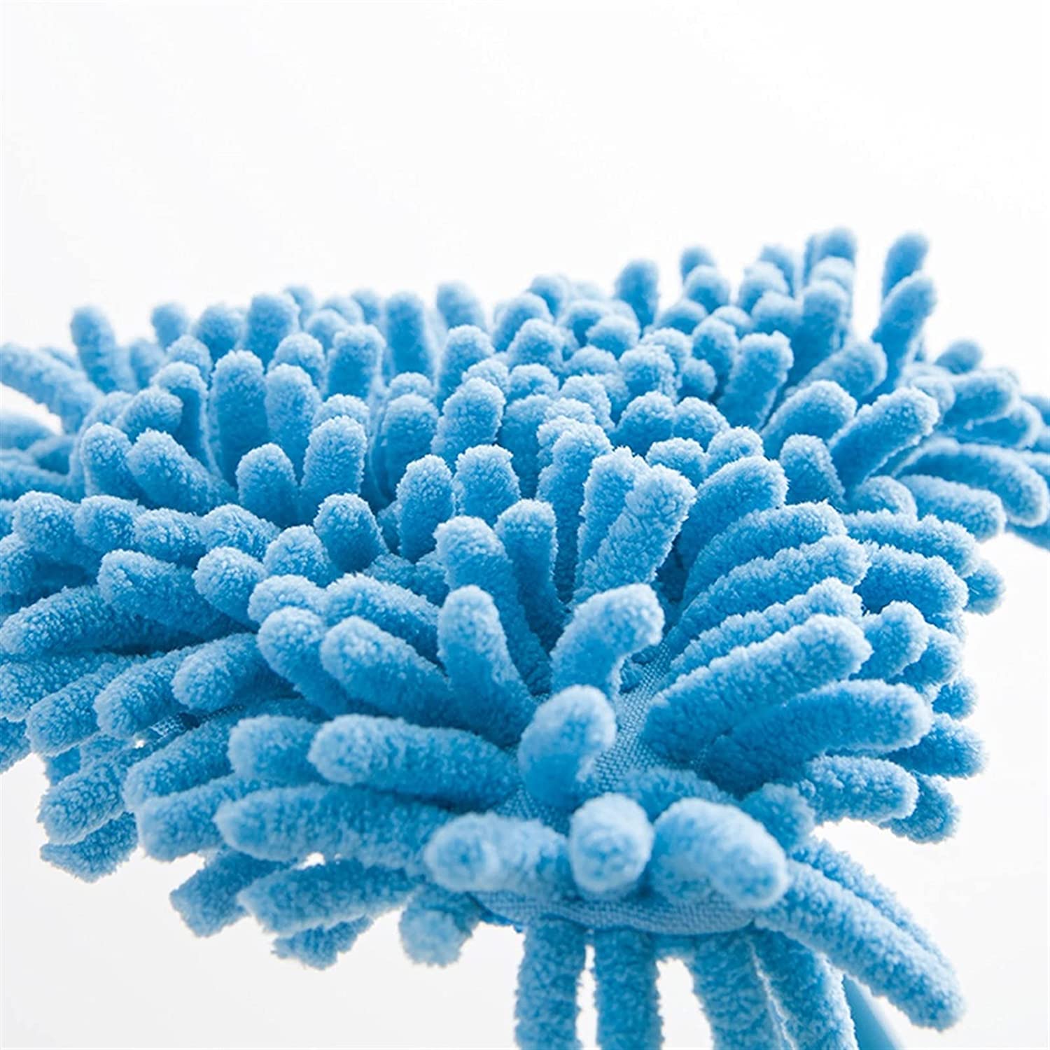 mop obrotowy, Mop na mokro i sucho Kreatywny mini mop z mikrofibry Ruchomy 360-stopniowy obrotowy wielofunkcyjny przyrząd do czyszczenia gospodarstwa domowego(Blue)