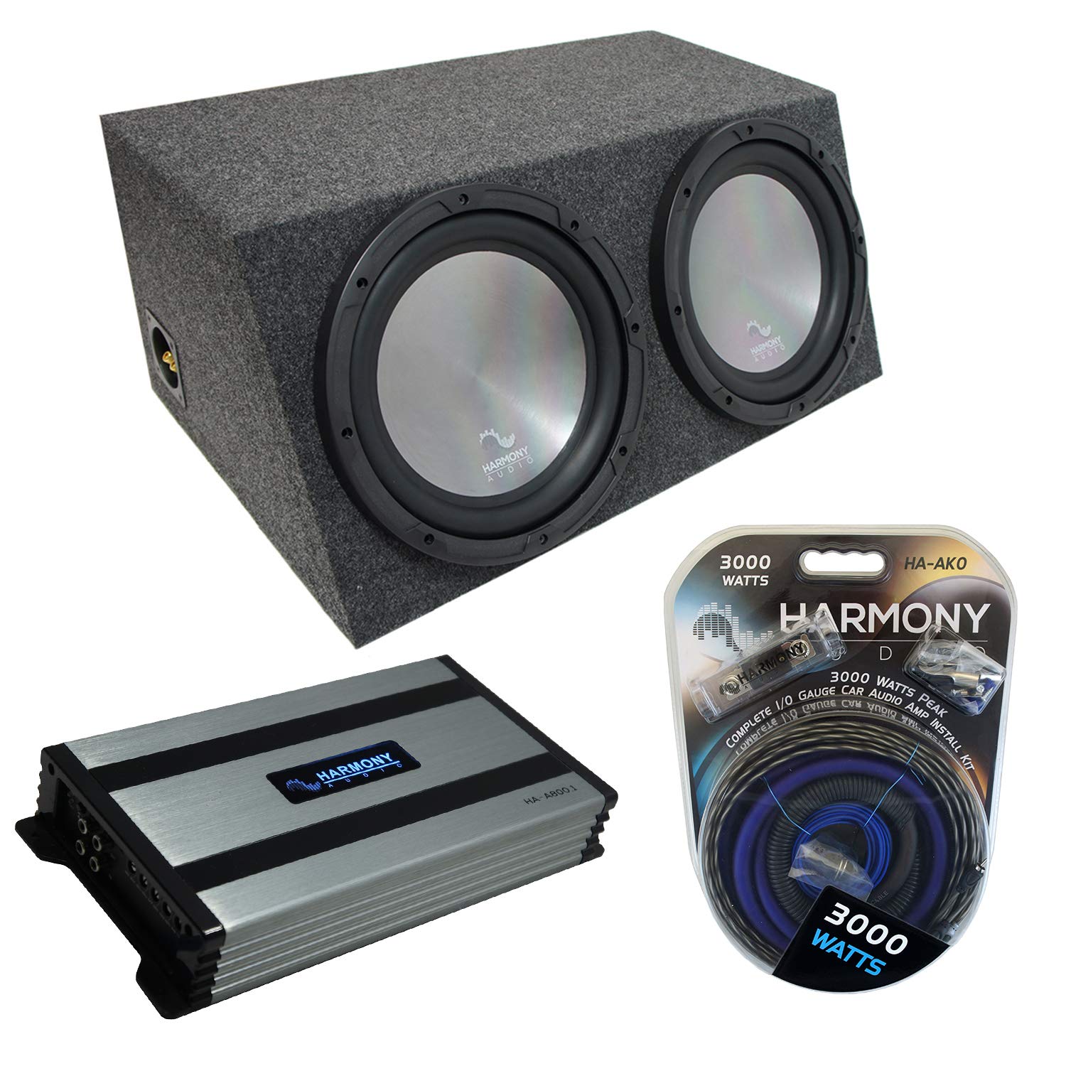 Y*o様 10 & ❝Harmony❞ COMPLETE BOX Amazon.com: Harmony Audio Dual 10 HA-A102 Hatchback Sub Box with