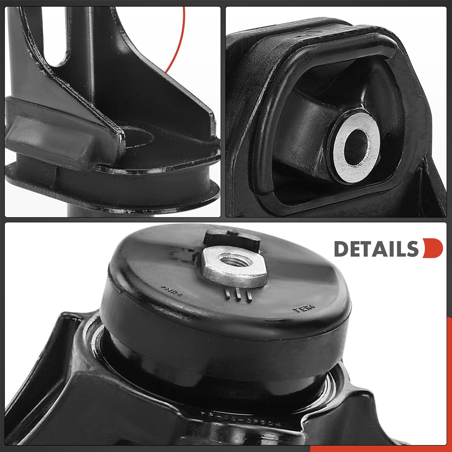 A-Premium Engine Motor and Transmission Mounts Compatible with Honda Accord 2008-2012, Accord Crosstour 2010-2011 & Acura TSX 2010-2014, 3.5L, Automatic Transmission, 4-PC Set