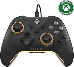 FLYDIGI VADER 5S Wired Controller for Xbox Series X|S, Xbox One, Windows 10/11, FORCEFLEX Adjustable Tension Joysticks, FORCESWITCH Triggers, 6 Remappable Buttons, 3.5mm Audio Jack