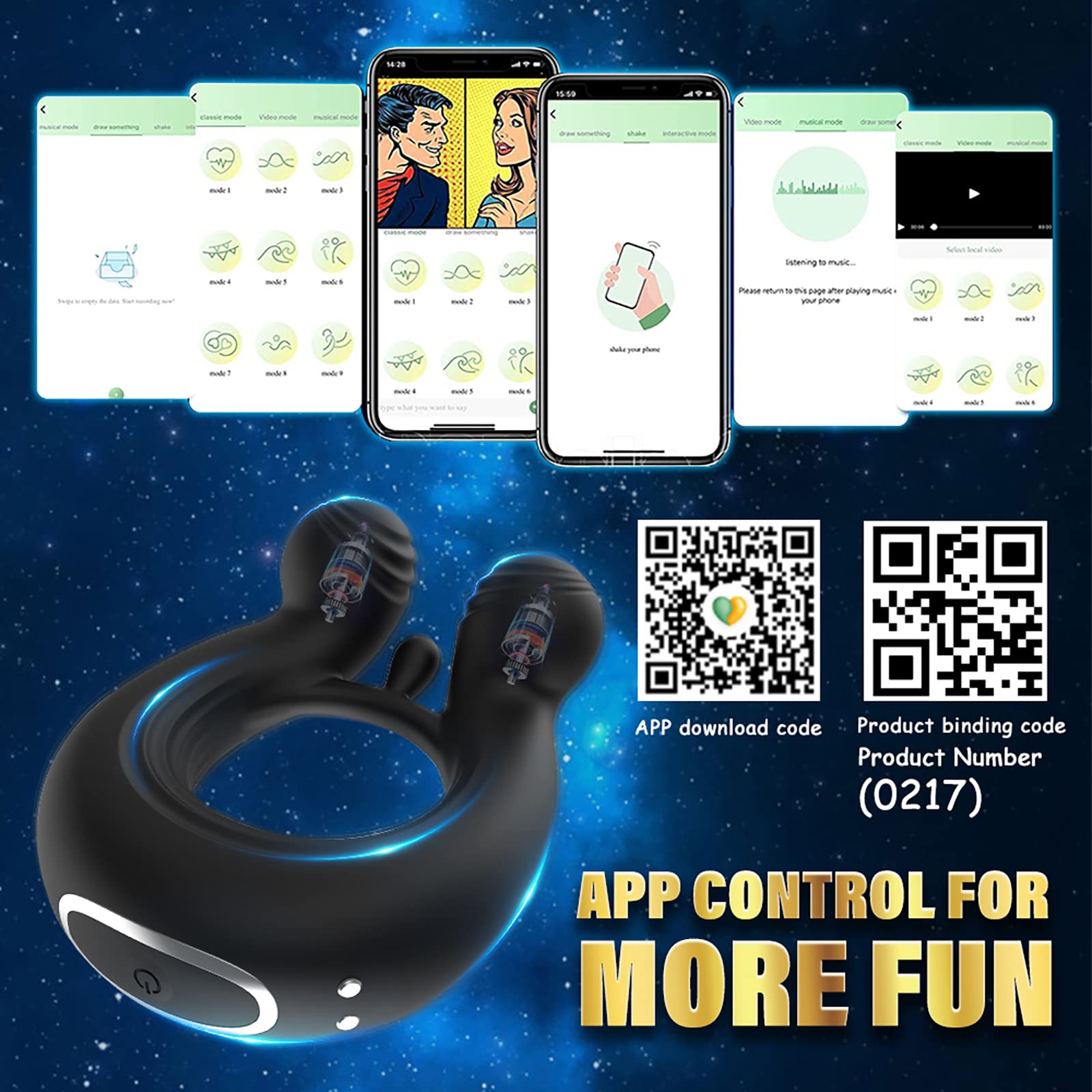 penisring mit app steuerung Ohmibod - Bluemotion Nex 3 Penisring mit App-Steuerung main image 1