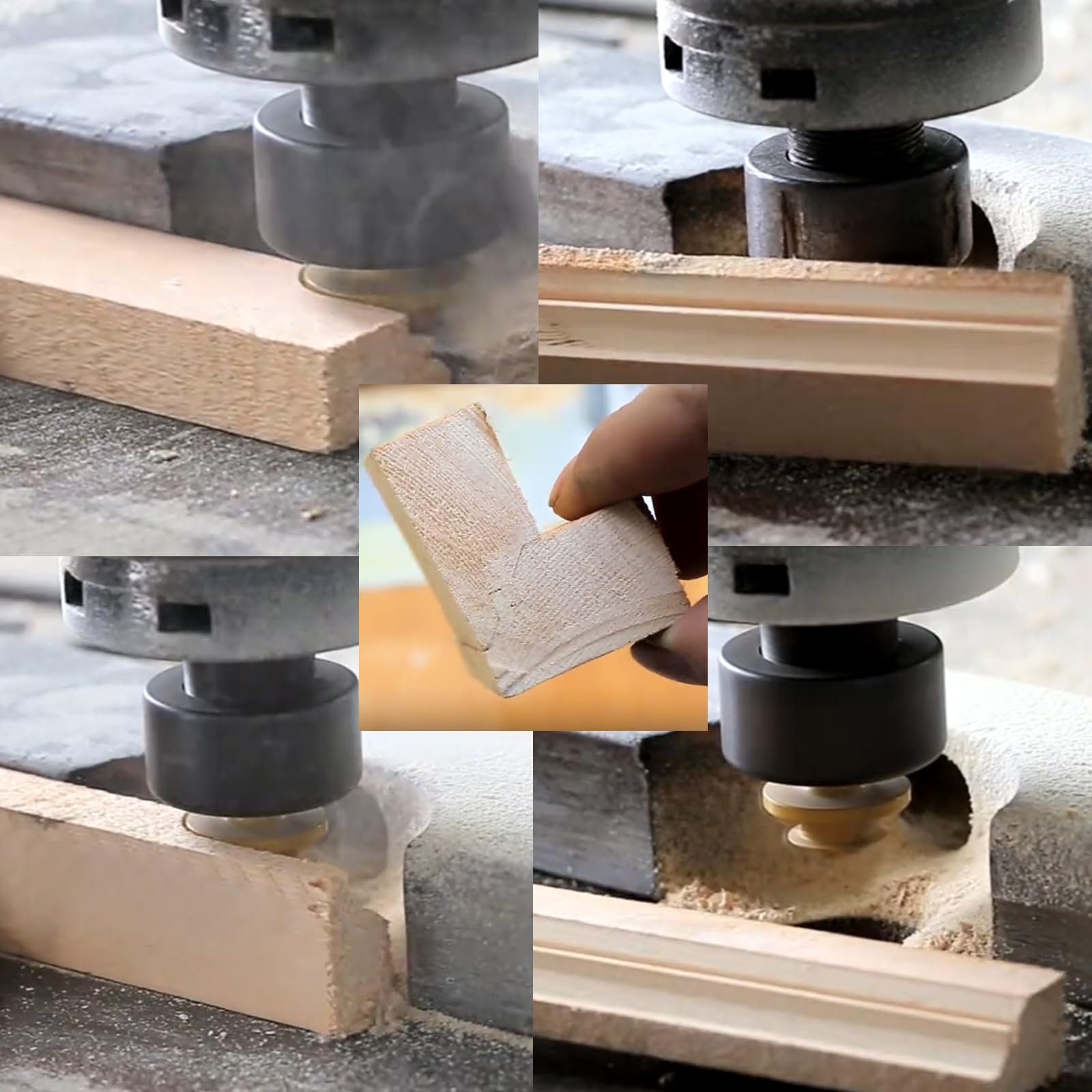 Lock Miter Router Bits - 45 Degree Joint -6 Lock Miter Router Bits - 45 Degree Joint -6