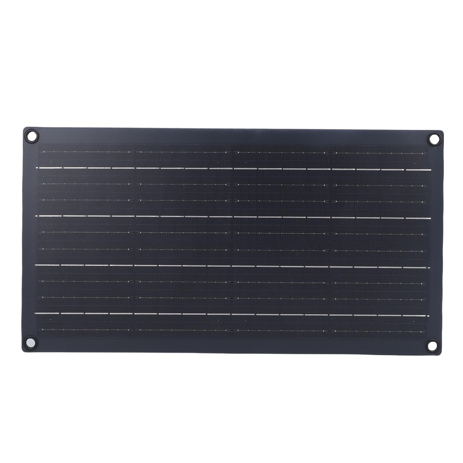 Kit de Panel Solar Monocristalino de 20W con Doble Salida USB para