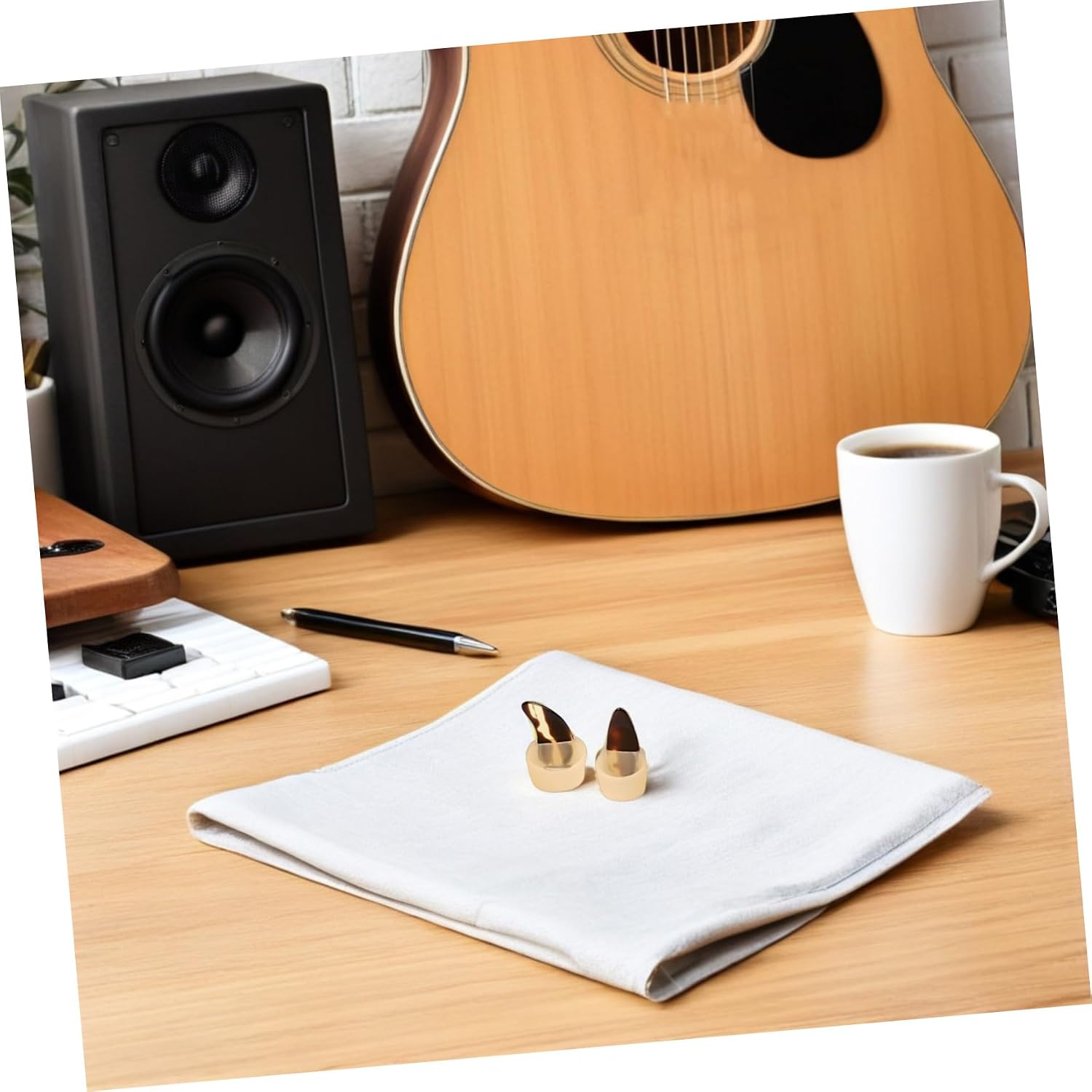 1set Guzheng Nail Protectors Learning Supplies Finger Covers Practice Tool Includes Protective Fingertips