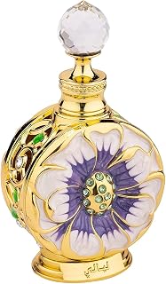 Swiss Arabian Layali Perfume Oil 0.5oz - Long-Lasting Seductive Oud Amber Fragrance for Women from Dubai