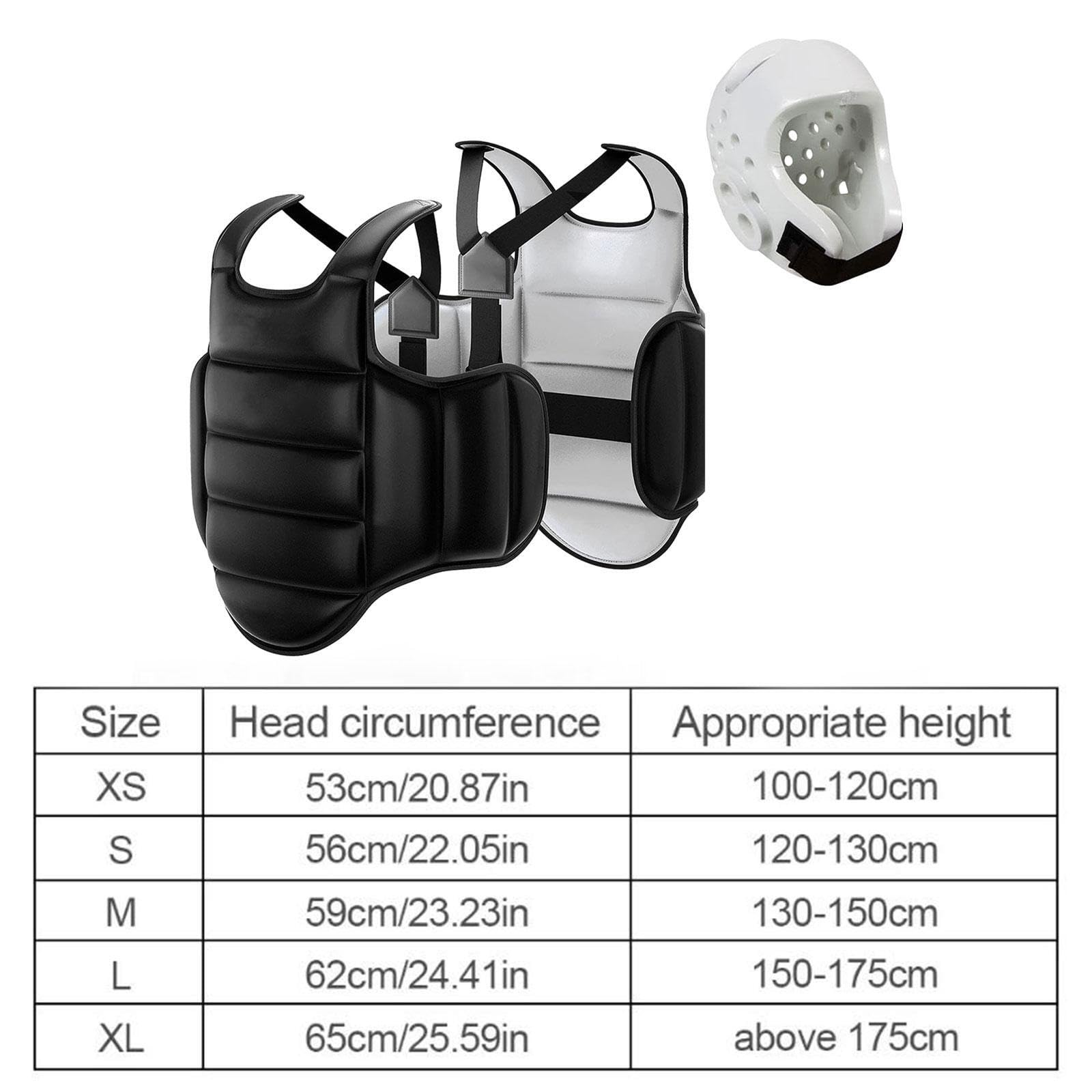 Plastron de karaté équipement léger durable Muay Thai Taekwondo Boxe