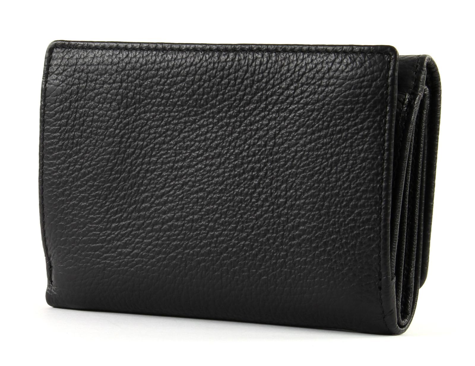 Mandarina Duck Damen Mellow Leather P10FZP65 Geldbörse, Nero, 13,5x9,5x3,5 (L x H x W)