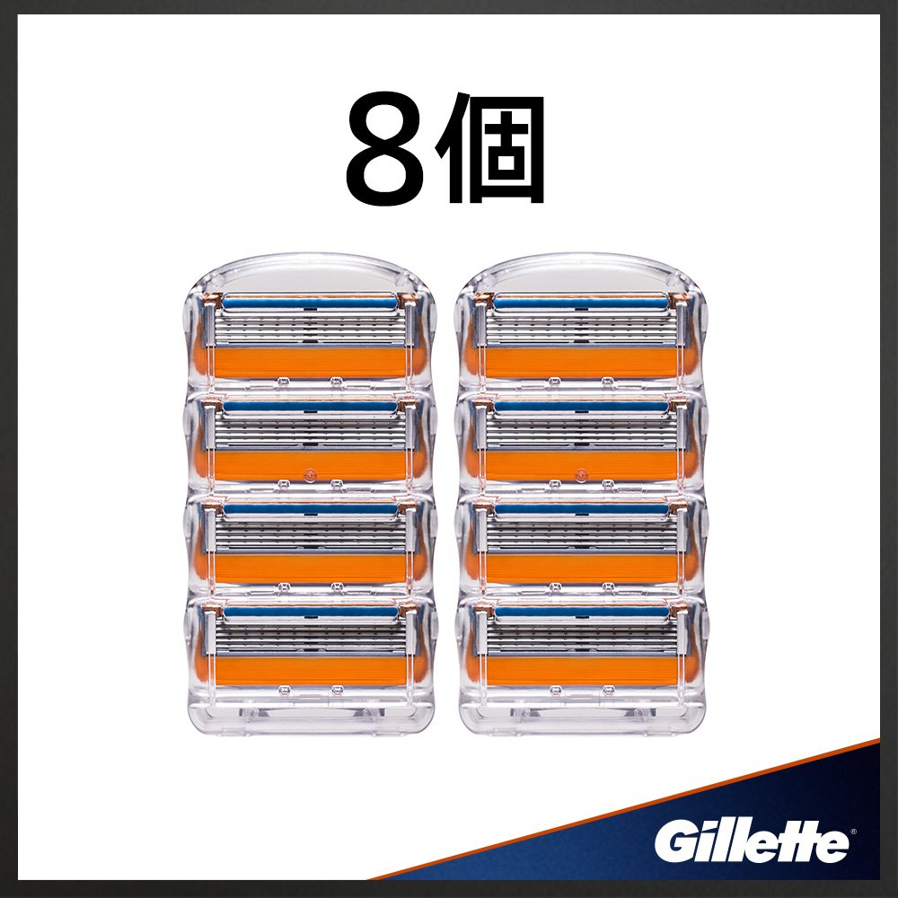 Amazon.co.jp: ジレット 髭剃り フュージョン5+1 パワー 替刃8個入